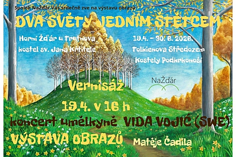 Výstava obrazů Matěje Čadila v Horním Žďáru