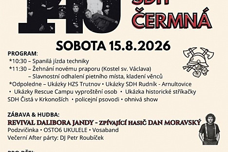 140 let SDH Čermná