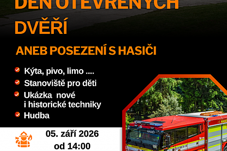 Den otevřených dveří v Hajnici: Zábava, technika i občerstvení