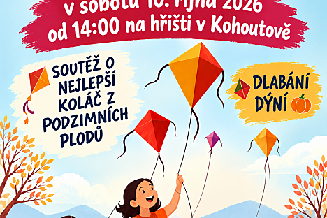 PODZIMNÍ KOHOUTOVSKÉ KOKRHÁNÍ A DRAKIÁDA! 