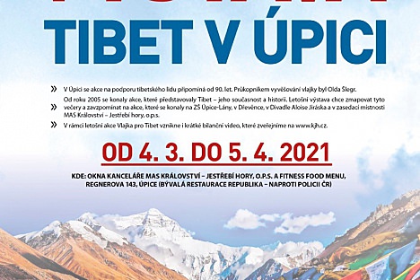 Vlajka pro Tibet 2021 – výstava k bilancování 2005–2020